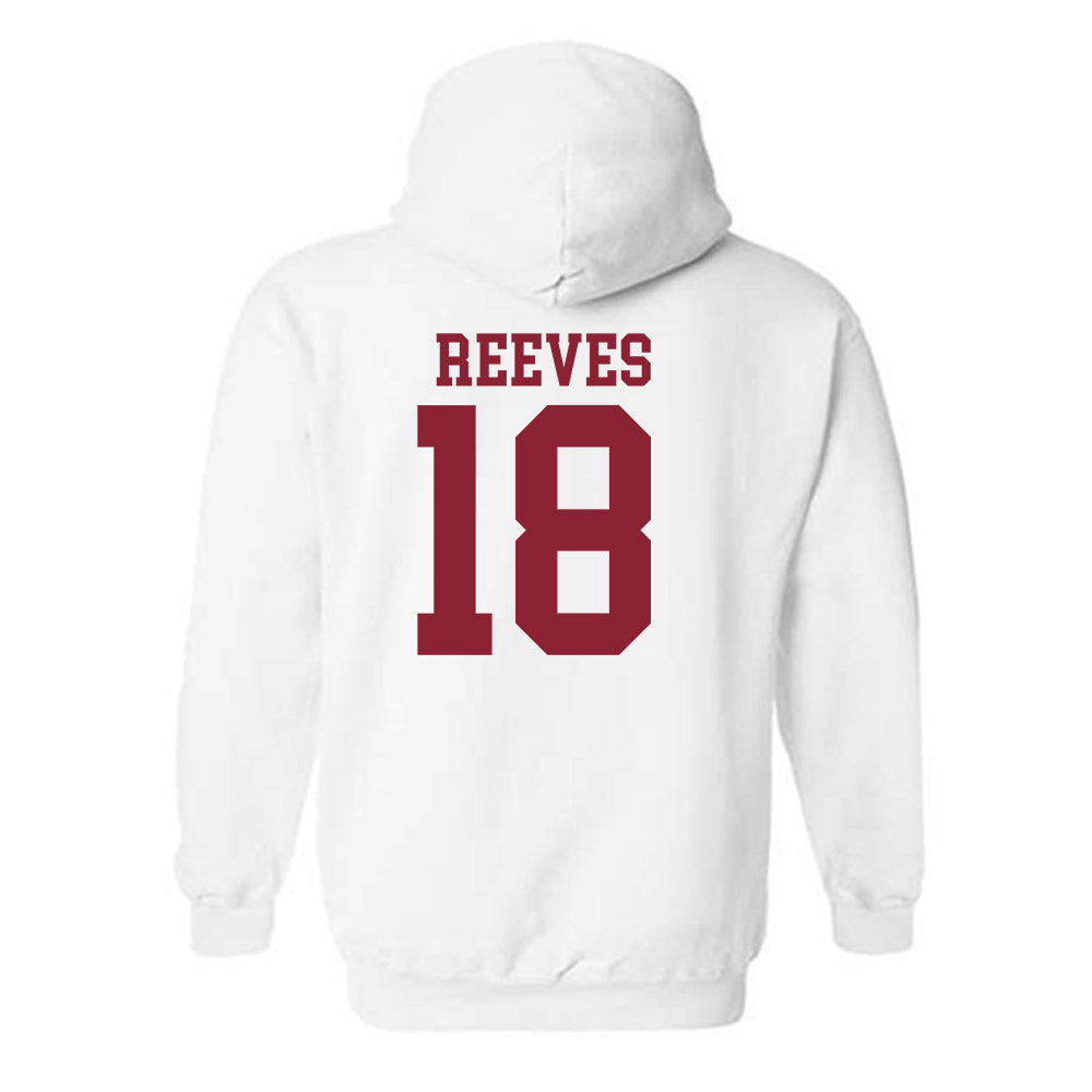 Troy - NCAA Baseball : Caden Reeves - Generic Shersey Hooded Sweatshirt-1