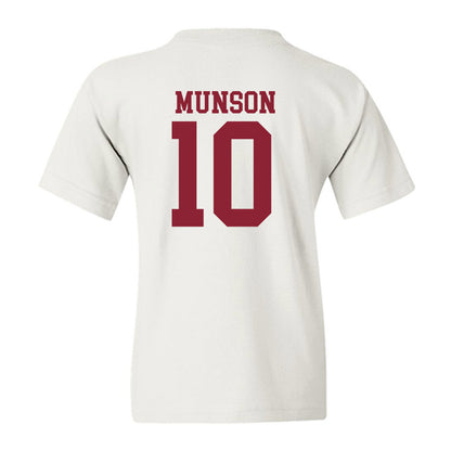Troy - NCAA Softball : Kam Munson - Generic Shersey Youth T-Shirt-1