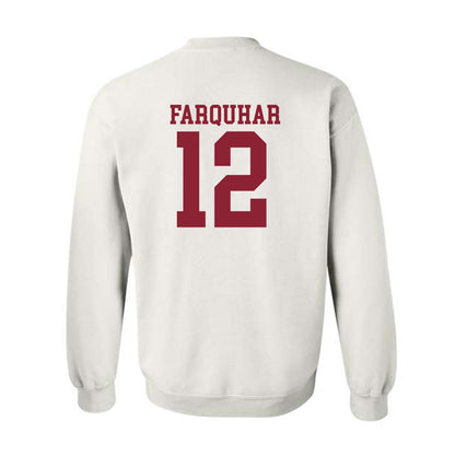 Troy - NCAA Baseball : Tate Farquhar - Generic Shersey Crewneck Sweatshirt-1