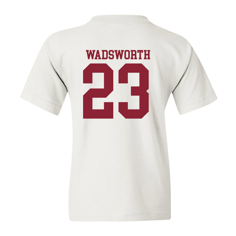 Troy - NCAA Men's Basketball : Tucker Wadsworth - Generic Shersey Youth T-Shirt-1