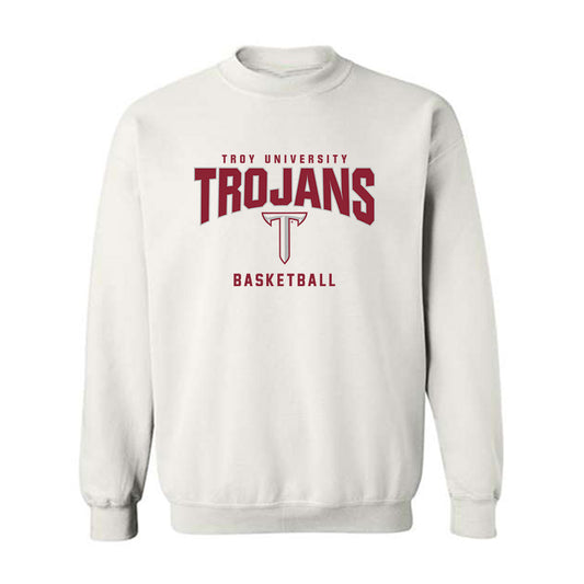 Troy - NCAA Women's Basketball : Detavia Salter - Generic Shersey Crewneck Sweatshirt-0