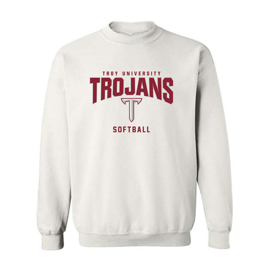 Troy - NCAA Softball : Alivia Cooper - Generic Shersey Crewneck Sweatshirt-0