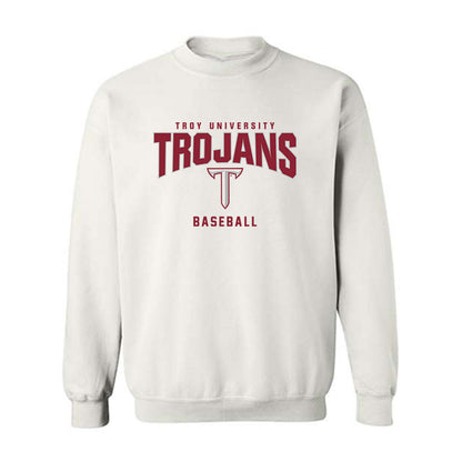 Troy - NCAA Baseball : Brock Tapper - Generic Shersey Crewneck Sweatshirt-0