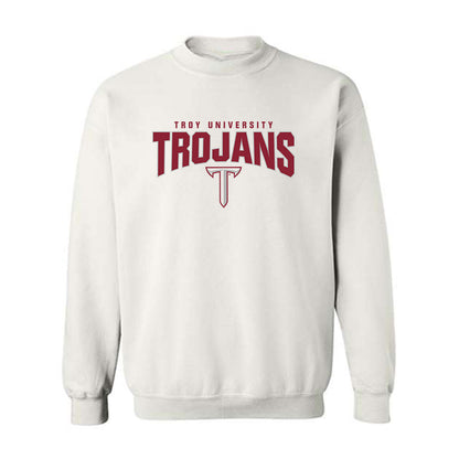 Troy - NCAA Women's Track & Field : Sabria Wooden - Generic Shersey Crewneck Sweatshirt-0