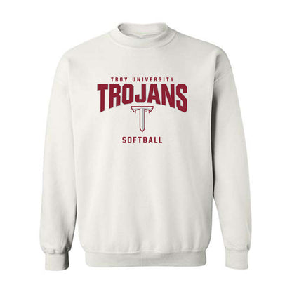 Troy - NCAA Softball : Kalee Rochinski - Generic Shersey Crewneck Sweatshirt-0