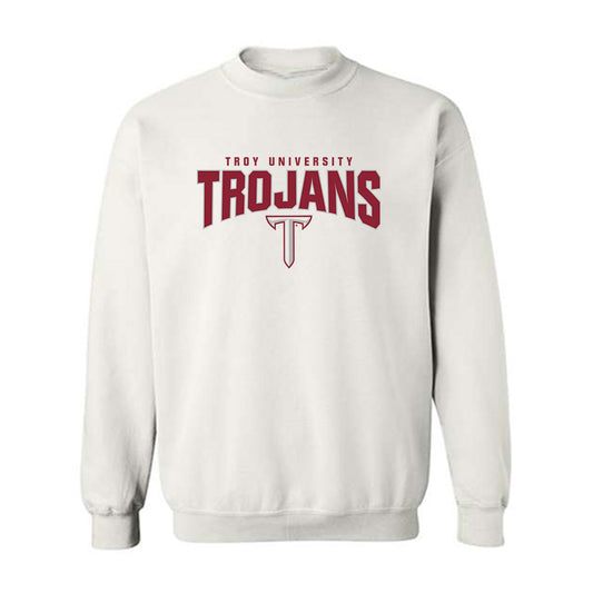 Troy - NCAA Men's Track & Field : Aaiden Badders - Generic Shersey Crewneck Sweatshirt-0