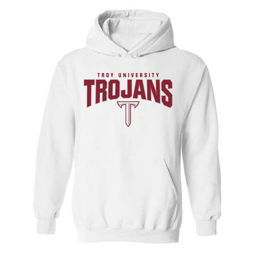 Troy - NCAA Women's Track & Field : Sabria Wooden - Generic Shersey Hooded Sweatshirt-0