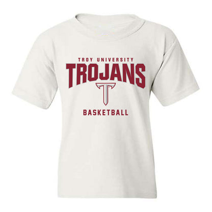 Troy - NCAA Men's Basketball : Emmanuel Clarton - Generic Shersey Youth T-Shirt-0