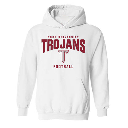 Troy - NCAA Football : Bryce Steele - Generic Shersey Hooded Sweatshirt-0