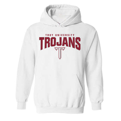 Troy - NCAA Men's Track & Field : Gavan Baxley - Generic Shersey Hooded Sweatshirt-0