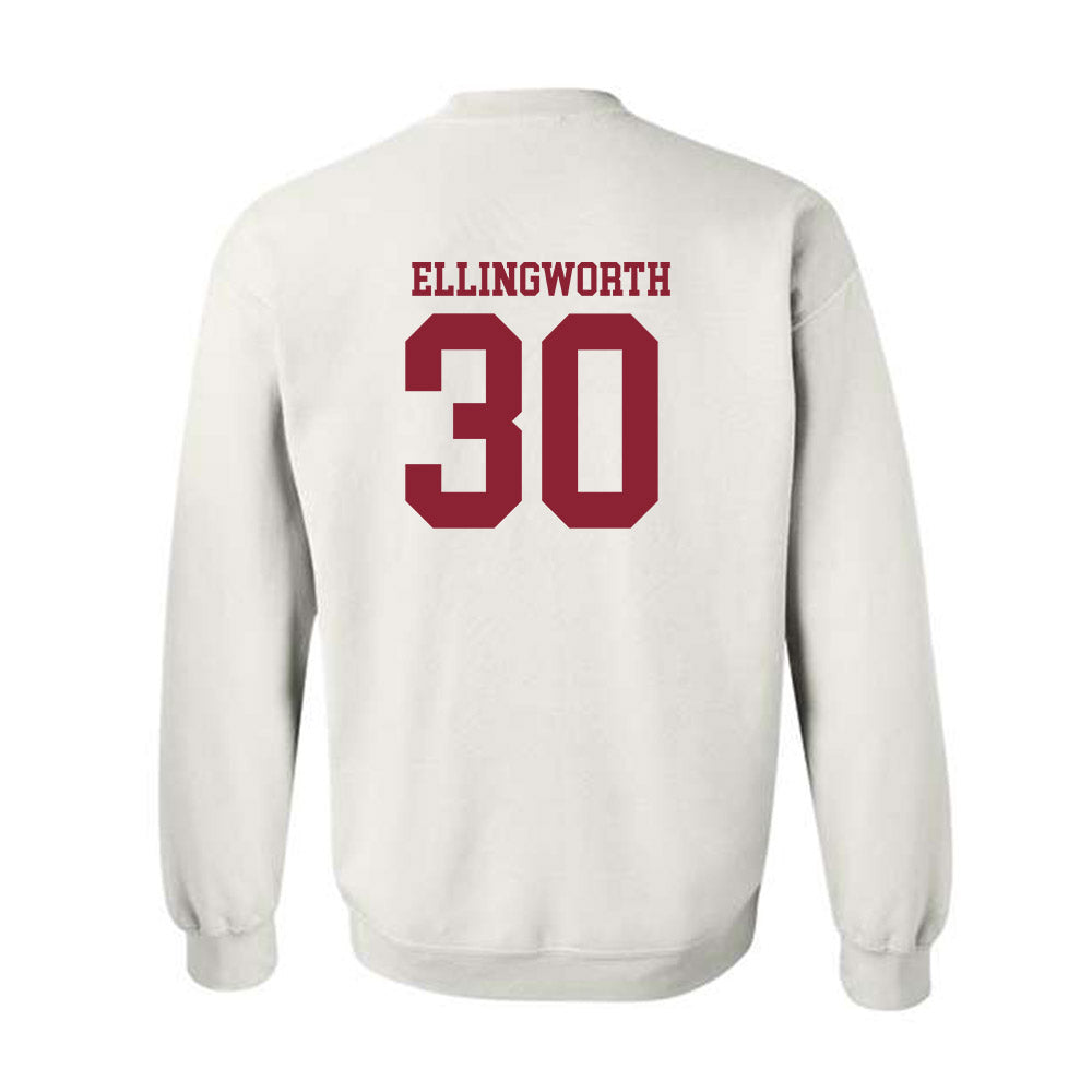 Troy - NCAA Baseball : Cooper Ellingworth - Generic Sports Shersey Crewneck Sweatshirt-1