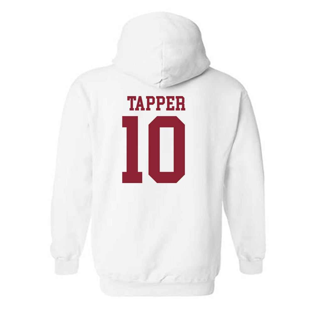 Troy - NCAA Baseball : Brock Tapper - Generic Sports Shersey Hooded Sweatshirt-1