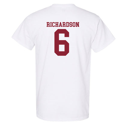 Troy - NCAA Baseball : Brady Richardson - Generic Sports Shersey T-Shirt-1