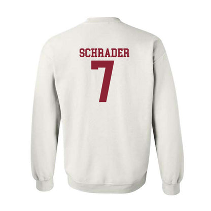 Troy - NCAA Baseball : Gavin Schrader - Generic Sports Shersey Crewneck Sweatshirt-1