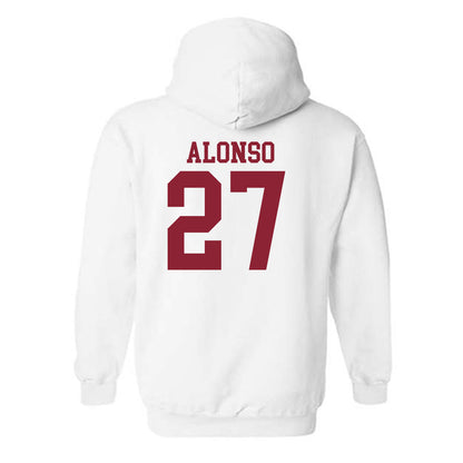 Troy - NCAA Baseball : Dylan Alonso - Generic Sports Shersey Hooded Sweatshirt-1