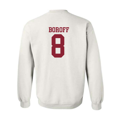Troy - NCAA Baseball : Jabe Boroff - Generic Sports Shersey Crewneck Sweatshirt-1