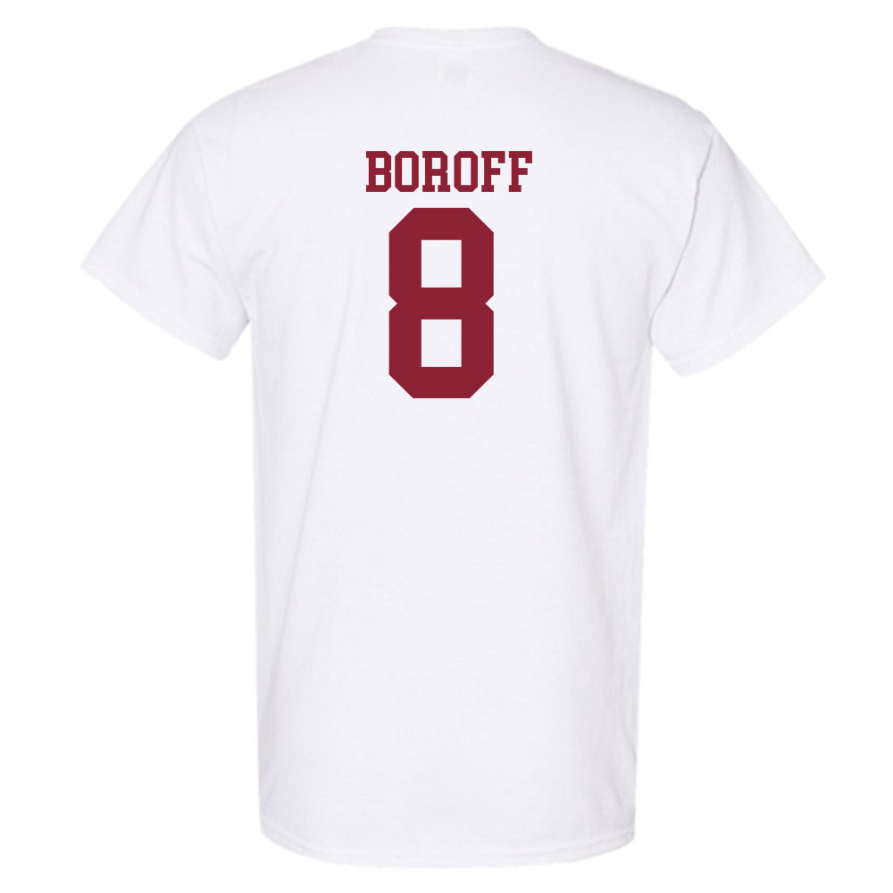 Troy - NCAA Baseball : Jabe Boroff - Generic Sports Shersey T-Shirt-1