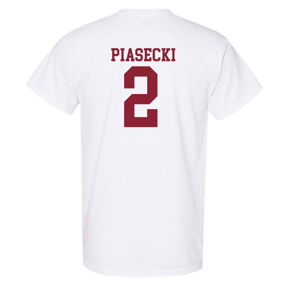 Troy - NCAA Baseball : Aaron Piasecki - Generic Sports Shersey T-Shirt-1
