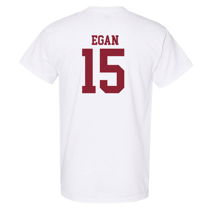 Troy - NCAA Baseball : Tommy Egan - Generic Sports Shersey T-Shirt-1