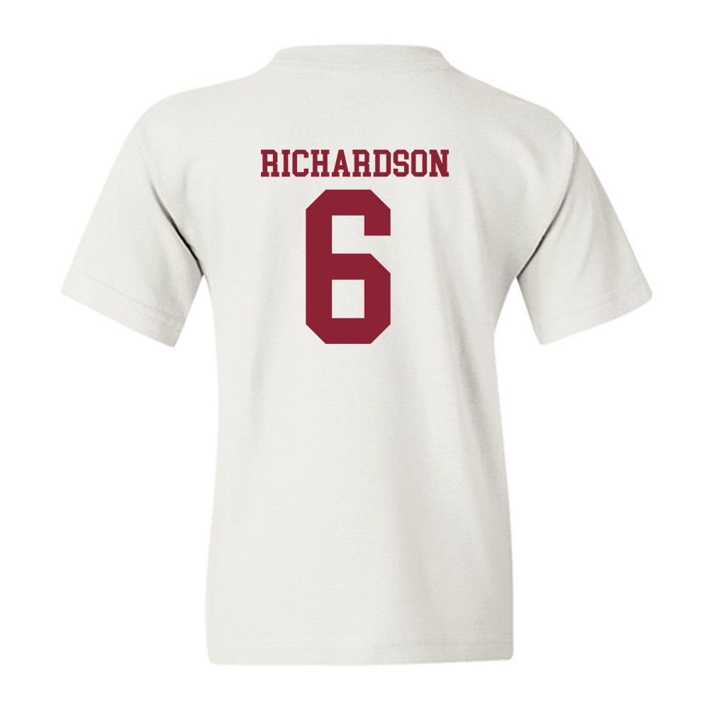 Troy - NCAA Baseball : Brady Richardson - Generic Sports Shersey Youth T-Shirt-1