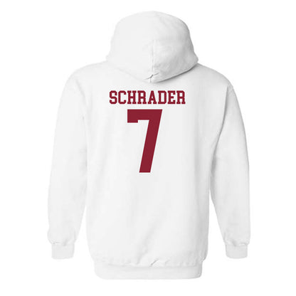 Troy - NCAA Baseball : Gavin Schrader - Generic Sports Shersey Hooded Sweatshirt-1