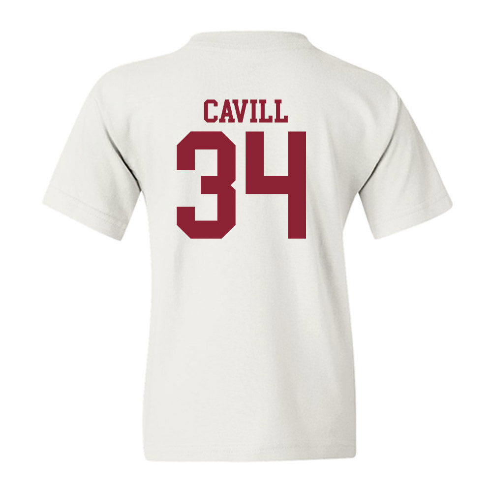 Troy - NCAA Baseball : Blake Cavill - Generic Sports Shersey Youth T-Shirt-1
