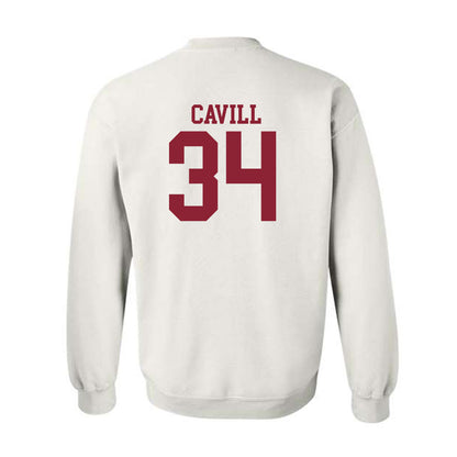 Troy - NCAA Baseball : Blake Cavill - Generic Sports Shersey Crewneck Sweatshirt-1