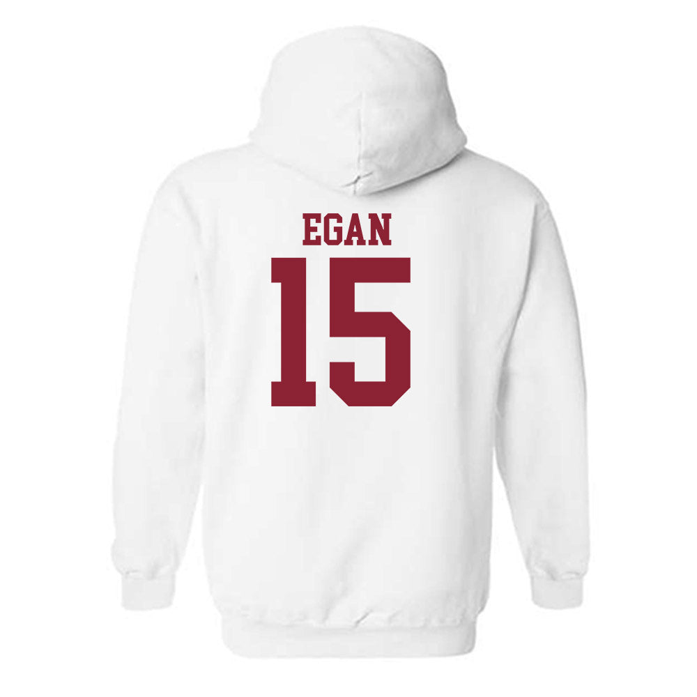 Troy - NCAA Baseball : Tommy Egan - Generic Sports Shersey Hooded Sweatshirt-1