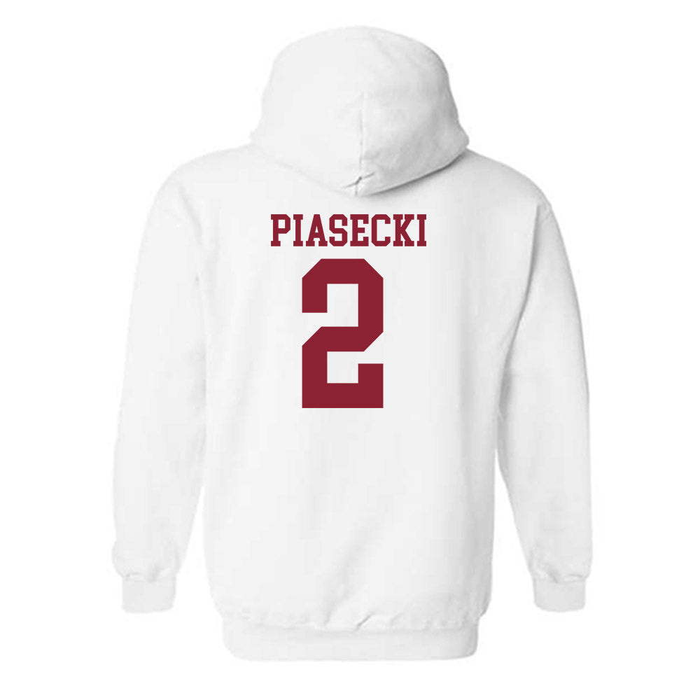 Troy - NCAA Baseball : Aaron Piasecki - Generic Sports Shersey Hooded Sweatshirt-1