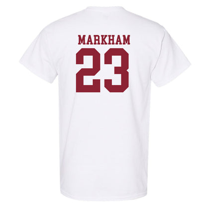 Troy - NCAA Baseball : Houston Markham - Generic Sports Shersey T-Shirt-1