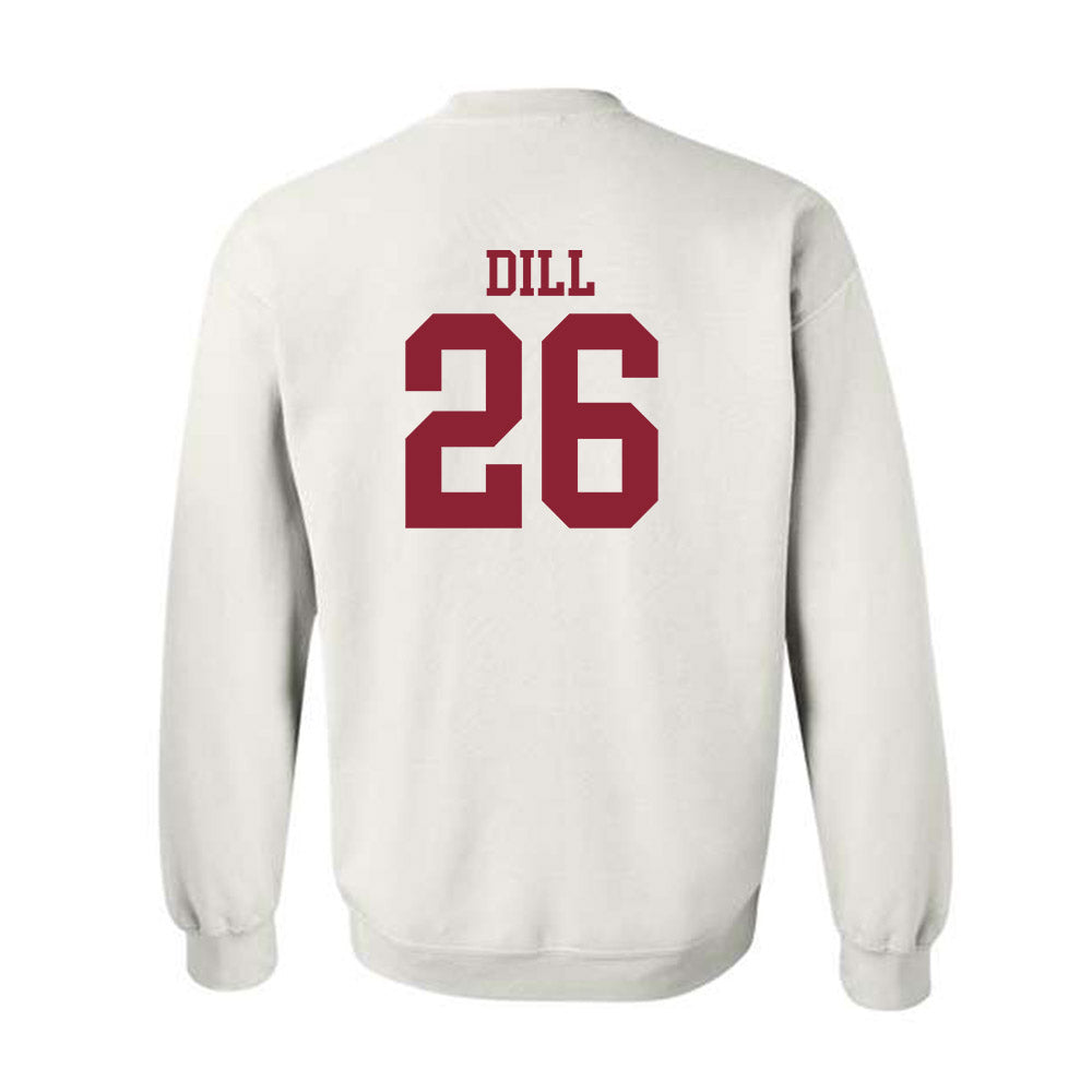 Troy - NCAA Baseball : Matthew Dill - Generic Sports Shersey Crewneck Sweatshirt-1