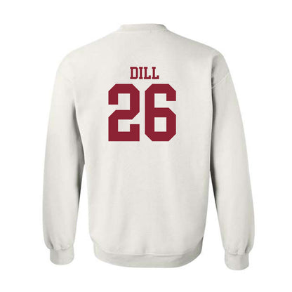 Troy - NCAA Baseball : Matthew Dill - Generic Sports Shersey Crewneck Sweatshirt-1