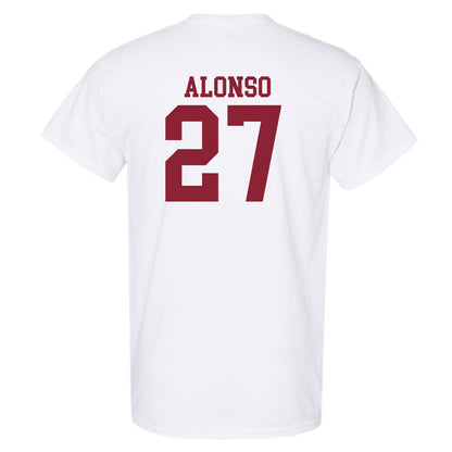 Troy - NCAA Baseball : Dylan Alonso - Generic Sports Shersey T-Shirt-1