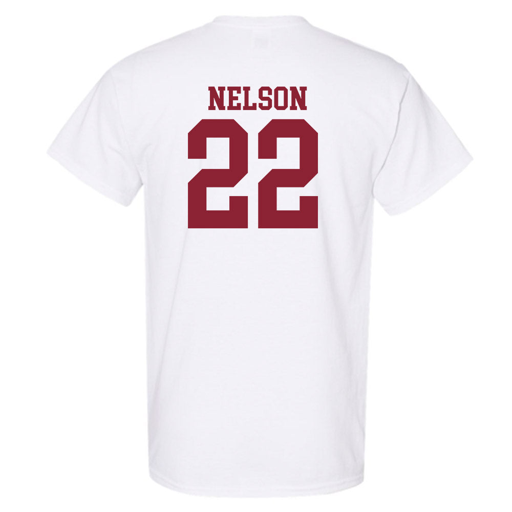 Troy - NCAA Baseball : Drew Nelson - Generic Sports Shersey T-Shirt-1