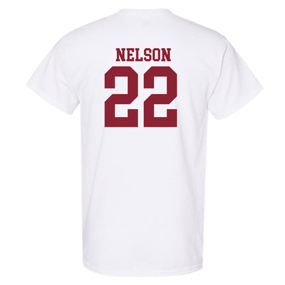 Troy - NCAA Baseball : Drew Nelson - Generic Sports Shersey T-Shirt-1