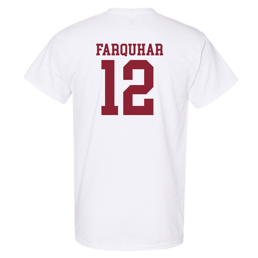 Troy - NCAA Baseball : Tate Farquhar - Generic Sports Shersey T-Shirt-1