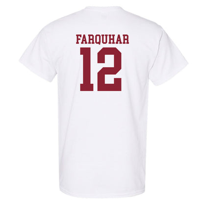Troy - NCAA Baseball : Tate Farquhar - Generic Sports Shersey T-Shirt-1
