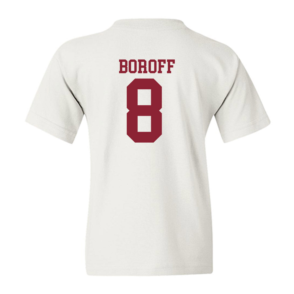 Troy - NCAA Baseball : Jabe Boroff - Generic Sports Shersey Youth T-Shirt-1