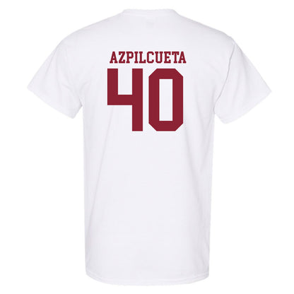 Troy - NCAA Baseball : Nico Azpilcueta - Generic Sports Shersey T-Shirt-1
