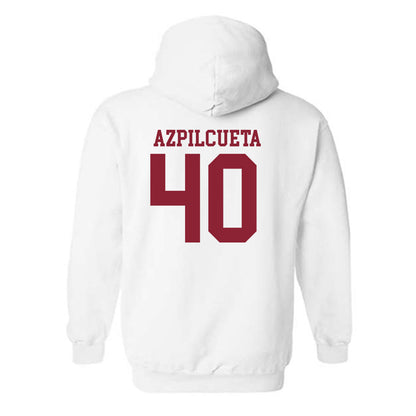 Troy - NCAA Baseball : Nico Azpilcueta - Generic Sports Shersey Hooded Sweatshirt-1