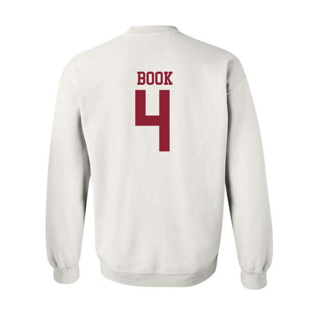 Troy - NCAA Baseball : Nolan Book - Generic Sports Shersey Crewneck Sweatshirt-1
