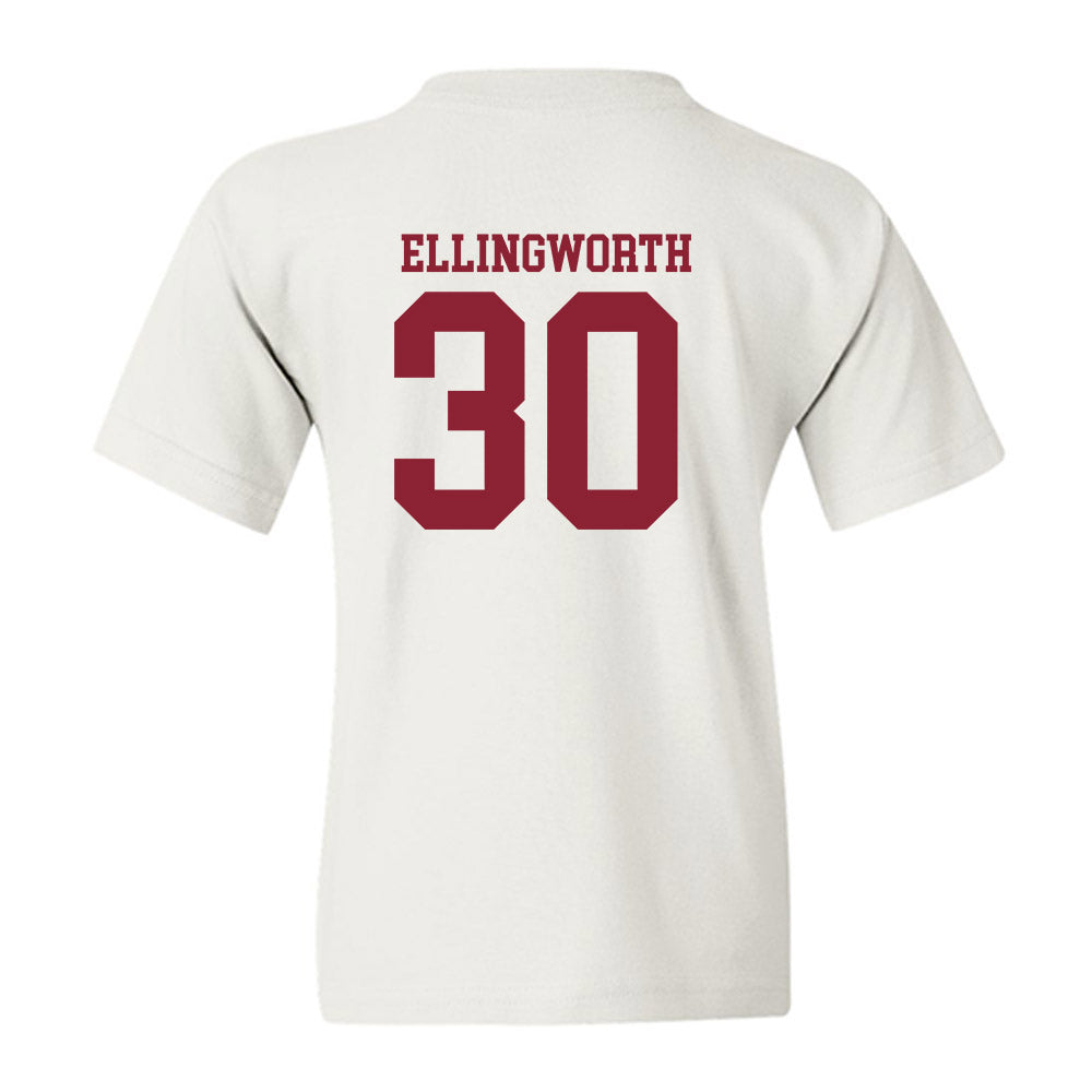 Troy - NCAA Baseball : Cooper Ellingworth - Generic Sports Shersey Youth T-Shirt-1