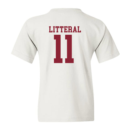 Troy - NCAA Baseball : Lucas Litteral - Generic Sports Shersey Youth T-Shirt-1