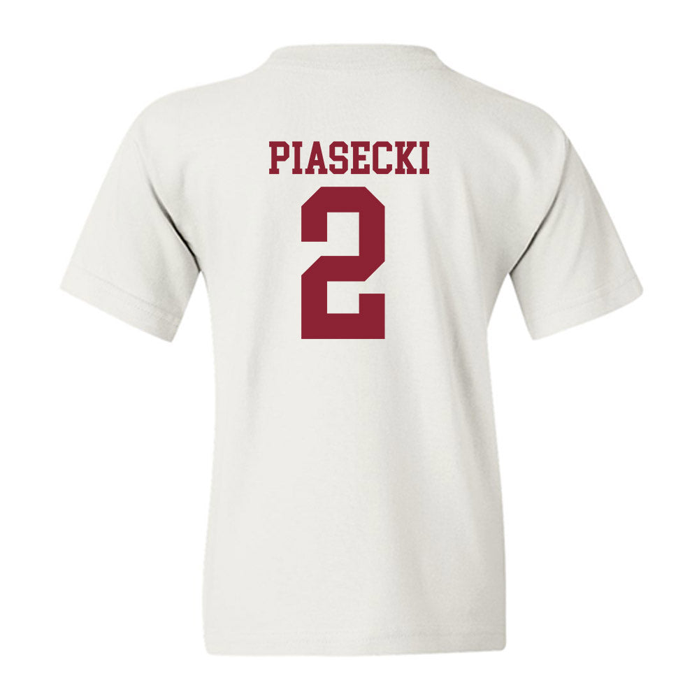 Troy - NCAA Baseball : Aaron Piasecki - Generic Sports Shersey Youth T-Shirt-1