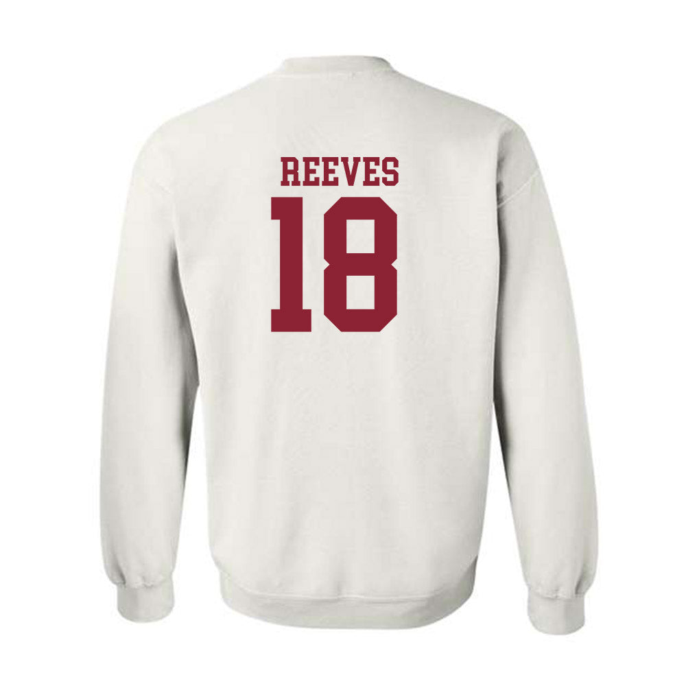 Troy - NCAA Baseball : Caden Reeves - Generic Sports Shersey Crewneck Sweatshirt-1