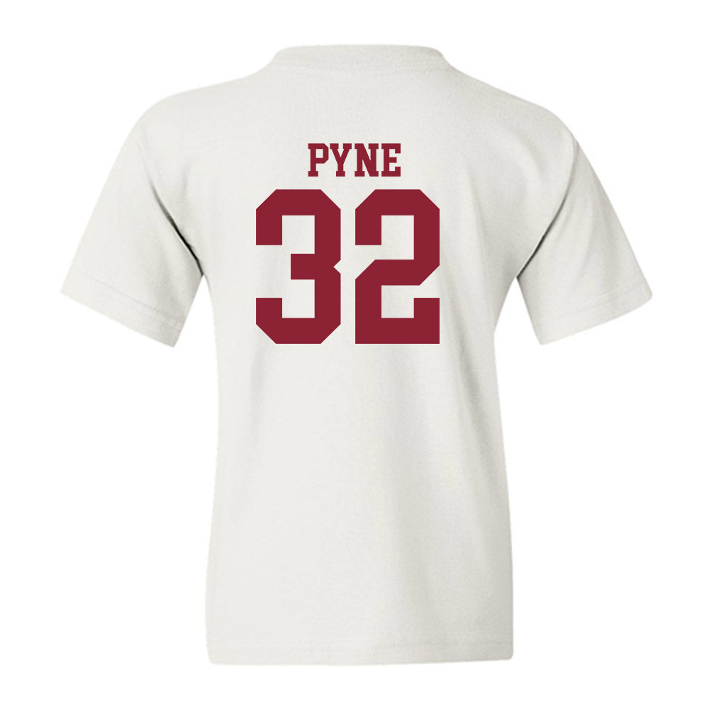 Troy - NCAA Baseball : Josh Pyne - Generic Sports Shersey Youth T-Shirt-1
