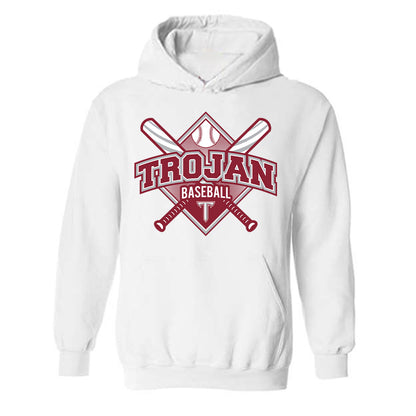 Troy - NCAA Baseball : Josh Pyne - Generic Sports Shersey Hooded Sweatshirt-0
