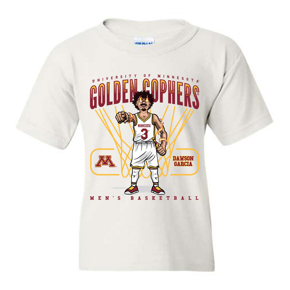 Minnesota - NCAA Men's Basketball : Dawson Garcia Youth T-shirt