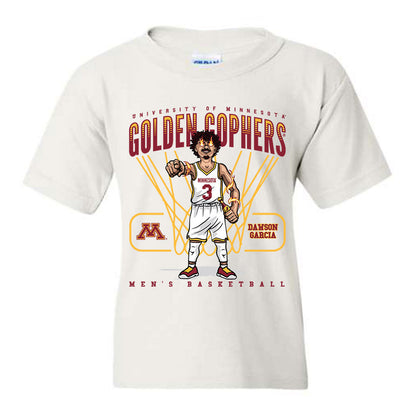 Minnesota - NCAA Men's Basketball : Dawson Garcia Youth T-shirt