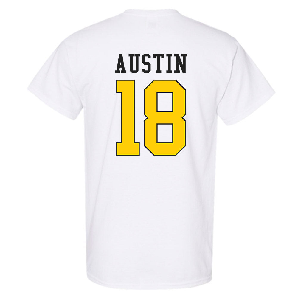 App State - NCAA Football : Kamauri Austin - Generic Shersey T-Shirt-1